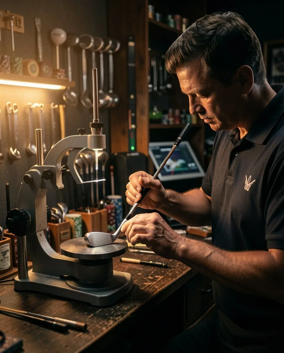 Analyse et calibrage en atelier de golf