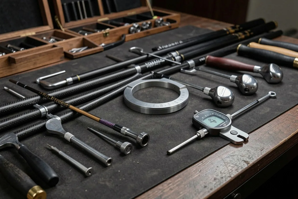 Atelier d'assemblage et de réglage des clubs Le Montelle