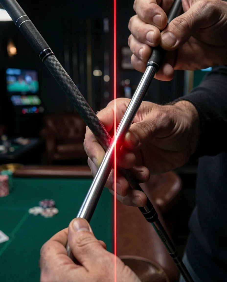 Ajustement de l'orientation du shaft lors d'un fitting